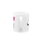 PostPet Official ShopのLOVEモモ Mug :handle