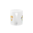 ぴよねこ(nikoneko)のpafepafe Mug :handle