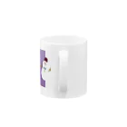 Hinaのまるくて かわいい purple Mug :handle