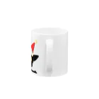 SHOP ベアたんの黒猫のやまとくん Mug :handle