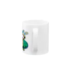 采屋のSWEET DIVE!! Green Mug :handle