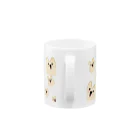 nanochaのポメラニアンのの Mug :handle