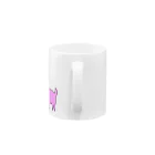 十織のお店の謎のピンク生き物 Mug :handle