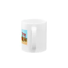 おしんの商店のとらと元乃隅神社 Mug :handle