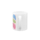 ワイの【おみせやさん】のワイのマグカップ Mug :handle