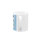 Aランチサラダ付SHOPのおもちさんがこんにちは Mug :handle