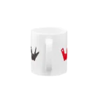 ░▒▓ＳＭＩＲＫＷＯＲＭ▓▒░のPAPERCRANE Mug :handle