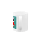 TakeLoop_goodsのGamaGirl ColorVer. Mug :handle