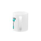 パラサザキ帝王のクソトカゲ壁画 Mug :handle