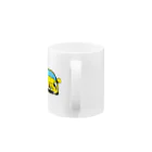 bajiponの黄色カー Mug :handle