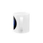 CORONET70のサークルa・黒・紺3・ショッキングピンク Mug :handle
