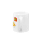 Lily bird（リリーバード）のラブ文鳥オムライス Mug :handle
