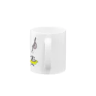 ぴっこのぽよぽよパンダ　召しあがれ Mug :handle