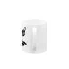 中村こてつオリジナルグッズの中年☆キャンプ Mug :handle