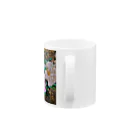 日本画家 加藤 由利子の花冠 Mug :handle