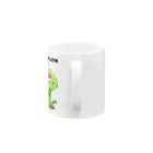 chiplizardのおとぼけタコ型宇宙人オクトパリアン Mug :handle