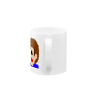 いーの！だめの?suzuri支店のリーゼント燃えてるよ　ドット絵2 Mug :handle