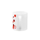 Alba spinaの天道虫 枠なし Mug :handle