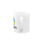 ポーランドボールSHOPのウクライナに栄光あれ!（ウクライナぼーる） Mug :handle