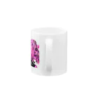 トチヲ取り扱い代理店の女の子 Mug :handle