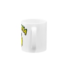 きくのらくがきのBANANA 3本バージョン Mug :handle