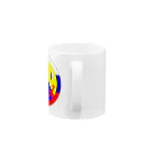 アインシュタインキャットのダブルピース（ロシアウクライナの平和） Mug :handle