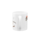 AtelierOne-SUZURIshopのつばさねこマグカップ Mug :handle