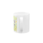 アートの綿毛のjust right（猫の絵ブログ） Mug :handle