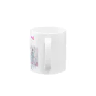 労災ひっぷほっぷのalbino イラスト マグカップ Mug :handle
