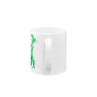 くるりずむオリジナルイラストショップの機械女子 Mug :handle