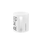 ISHIKUMO ATELIERのYOU NEED A CHANGE OF PACE Mug :handle