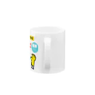 KAWAGOE GRAPHICSのサッカーワッペン Mug :handle