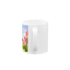 蛍石のI found the breath of spring in the park. Mug :handle