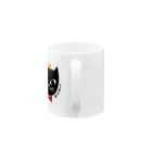 黒猫屋ニコルの黒猫屋ニコル Mug :handle