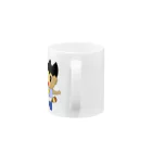 WANPA's STOREのミニわんぱ君としおりちゃん Mug :handle