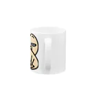 セイコウ スタンプのイラッとお猿さん　アップ Mug :handle