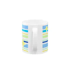 sanasanaのボーダー＋☆ Mug :handle