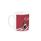 アニマル部活動の部屋のGang Dog Mug :left side of the handle