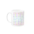 coolmeのcolorful * dot Mug :left side of the handle