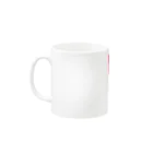 2438 DESIGNのNO PAIN NO GAIN Mug :left side of the handle