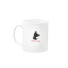 MEIKO701のChihuahua is a  Mexican dog.マグカップ Mug :left side of the handle