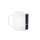 椿英妄想局の見下ろす女とタバコの煙 Mug :left side of the handle