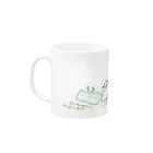 KorkBurningappleのらくがきアリ Mug :left side of the handle