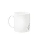 Michi Matotaniのまなざし Mug :left side of the handle