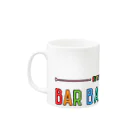 b.b propecho clothesのBAR BAR PROPECHO oldlogo Mug :left side of the handle