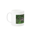 ヴルペス工房のMACAQUE -Look back-  Mug :left side of the handle