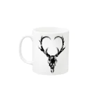 yummeeのDEAR DEER Mug :left side of the handle