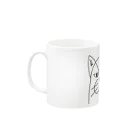 dara24の猫のダラ Mug :left side of the handle