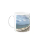 Y'slandの2022夏〜海と空〜 Mug :left side of the handle