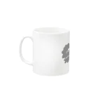 SAABOのsumoky_saabo_Cloudy Mug :left side of the handle